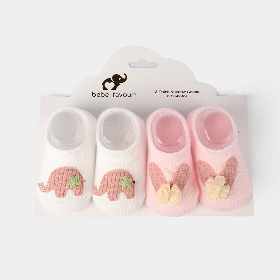 BABY SOCKS PACK OF 2 | 0-9M