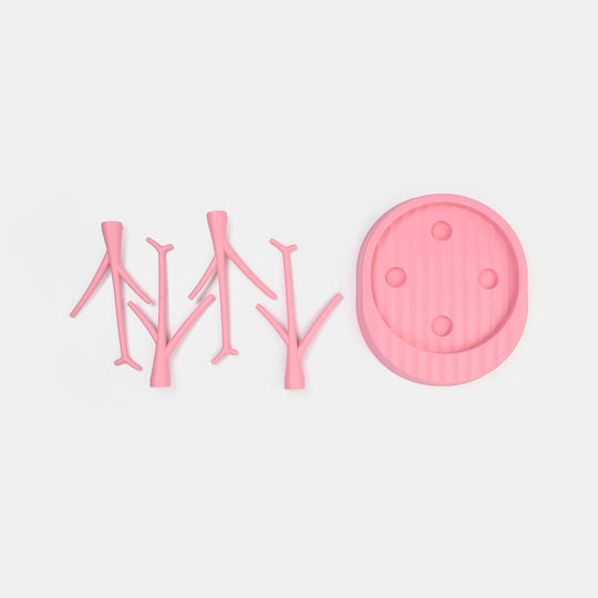 Tree-Shaped Baby Bottle Drying Rack