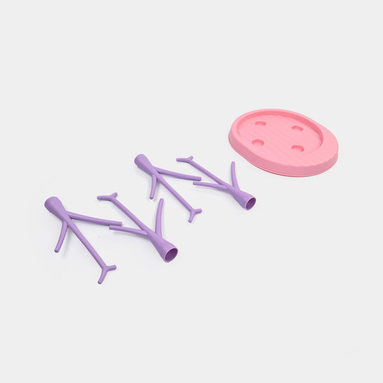 Tree-Shaped Baby Bottle Drying Rack