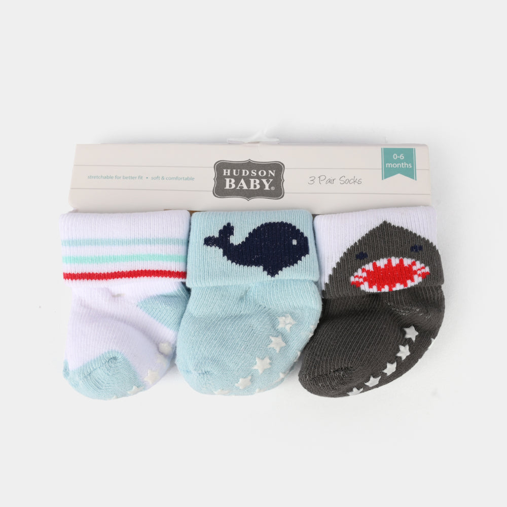 Infant Baby 3 Pair Socks | 0-12M
