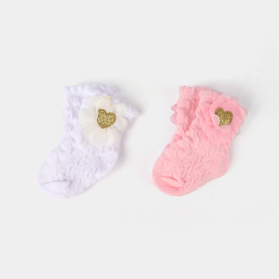 Infant Baby Socks 3M+ | 2Pairs