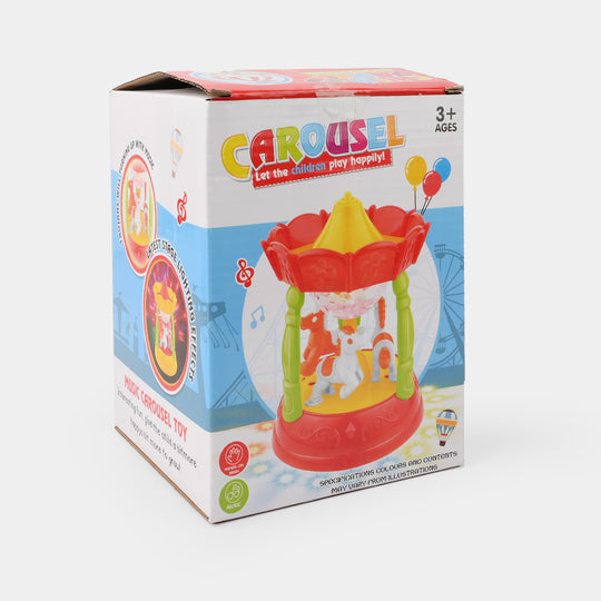 Carousel With Light & music For Kids