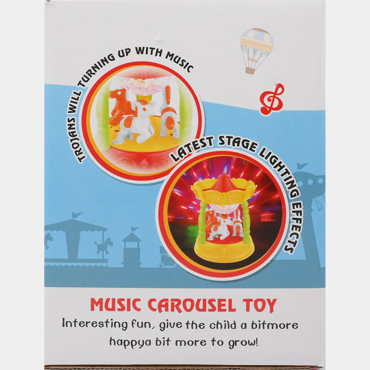 Carousel With Light & music For Kids