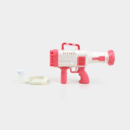32 Hole Rocket Bubble Machine Target Toy for Kids