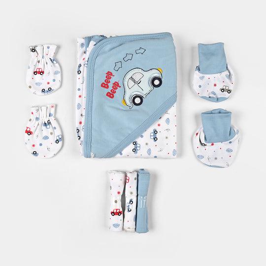 Infant Starter Set 11Pcs Car Powder Blue