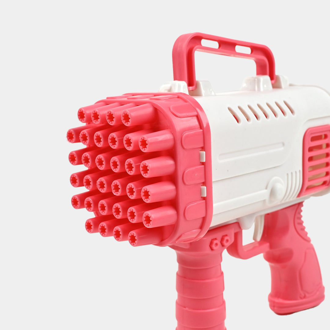 32 Hole Rocket Bubble Machine Target Toy for Kids