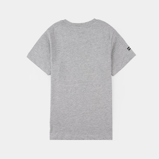 Boys Jersey/Terry T-Shirt - Grey