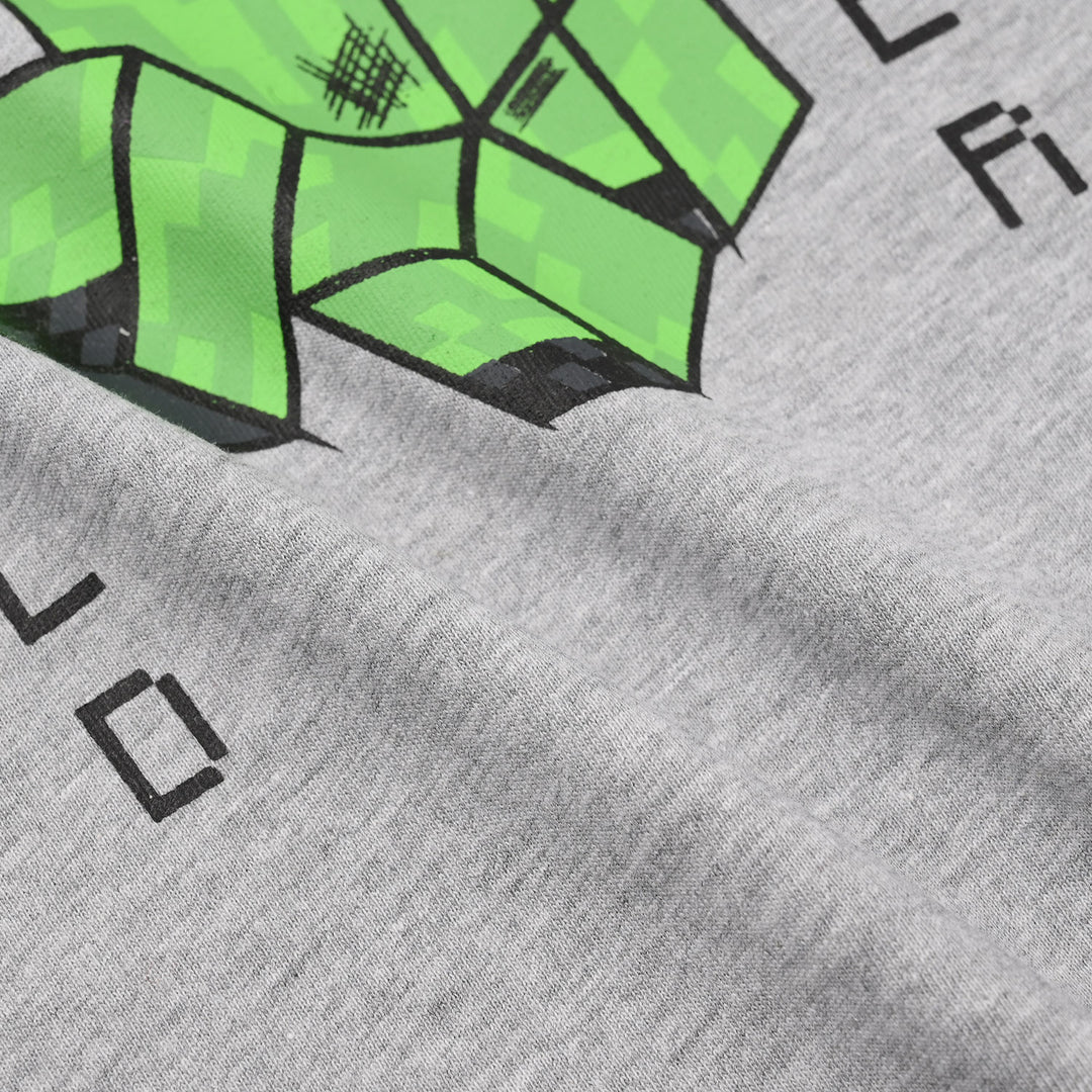 Boys Jersey/Terry T-Shirt - Grey