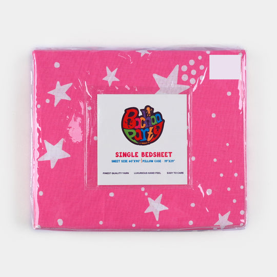 Kids Single Bed Sheet with Pillow