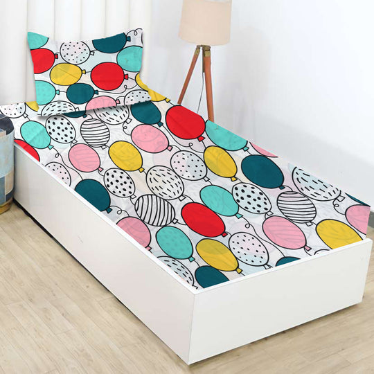 Kids Single Bed Sheet with Pillow