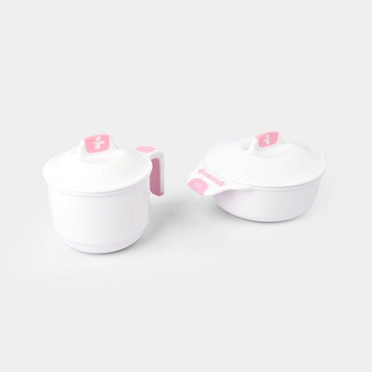 Baby Food Storage & Feeding Containers – 2-Piece Set with Lids