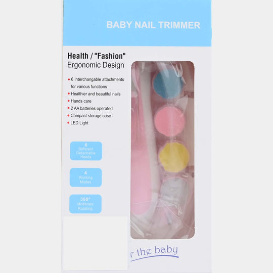 Gentle & Safe Electric Baby Nail Trimmer Kit