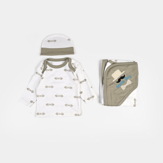 Infant Starter Set 11Pcs Bow Quiet | Grey