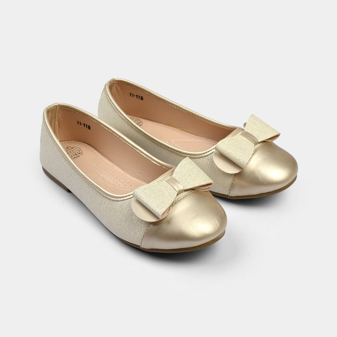 Girls Pumps 11-118 - Beige