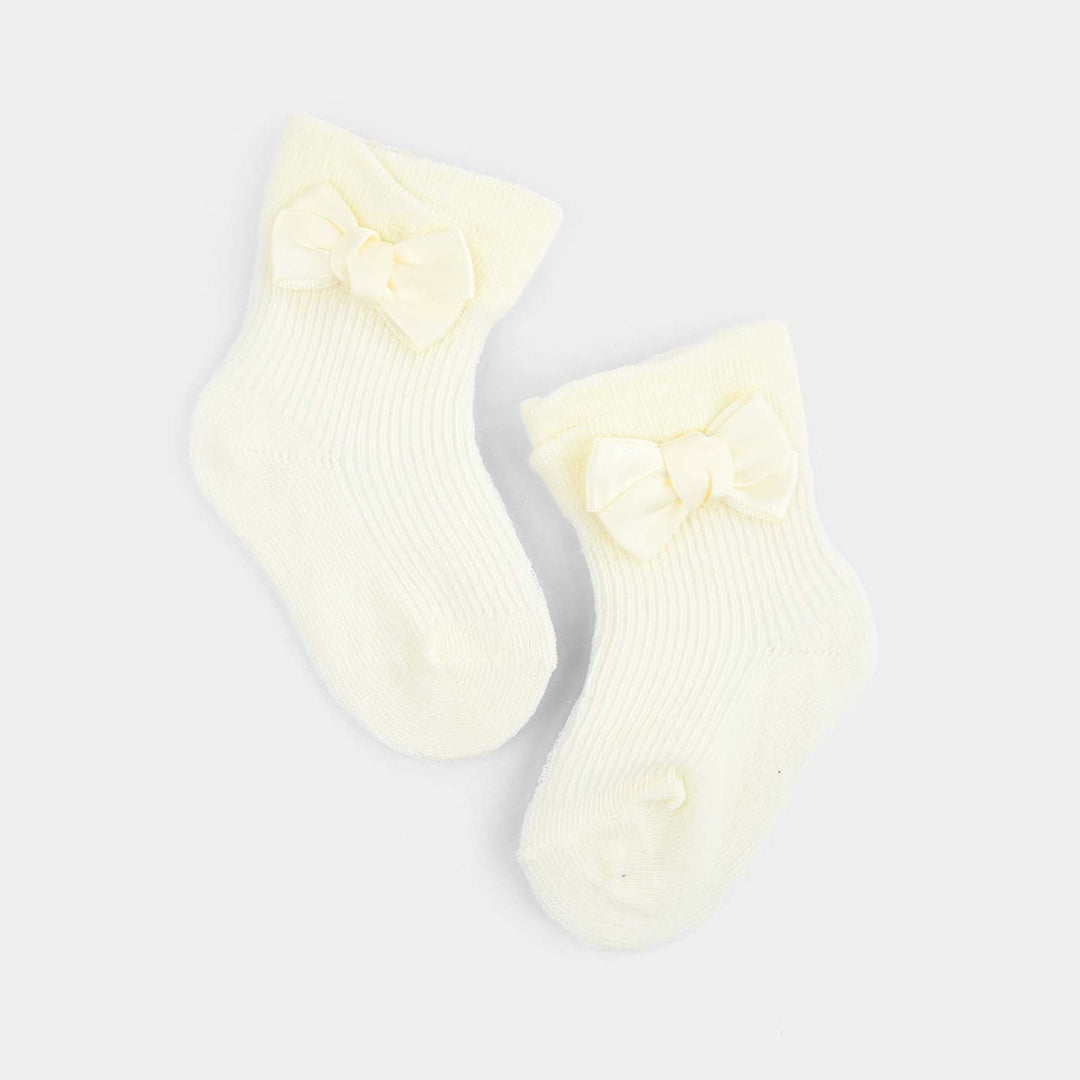 Baby Headband & Matching Socks Set