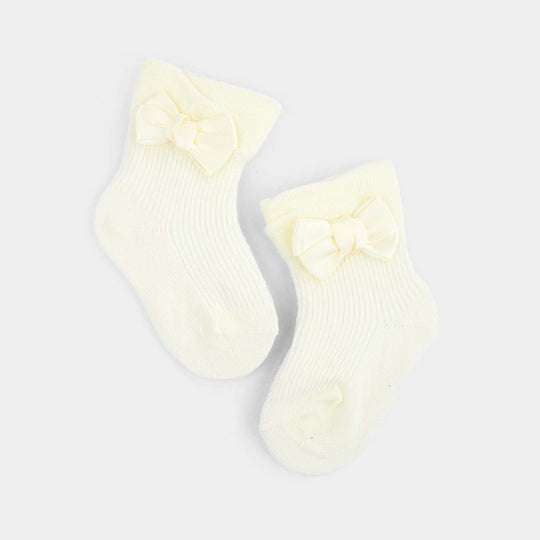 Baby Headband & Matching Socks Set