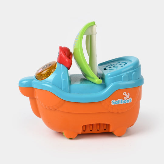 Toot-Toot Splash Sailboat
