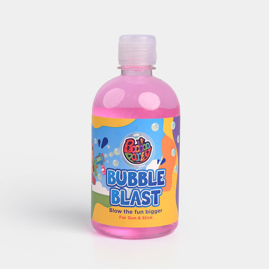 Bubble Liquid Bottle 500ml Pink