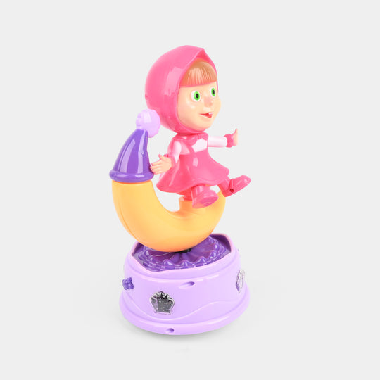 Rotating Moon Character Toy