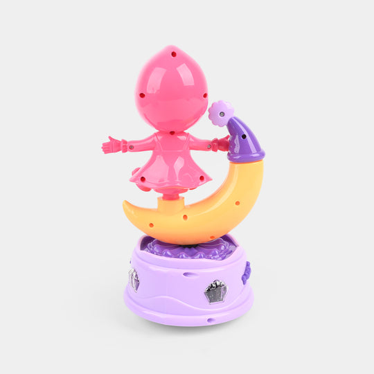 Rotating Moon Character Toy