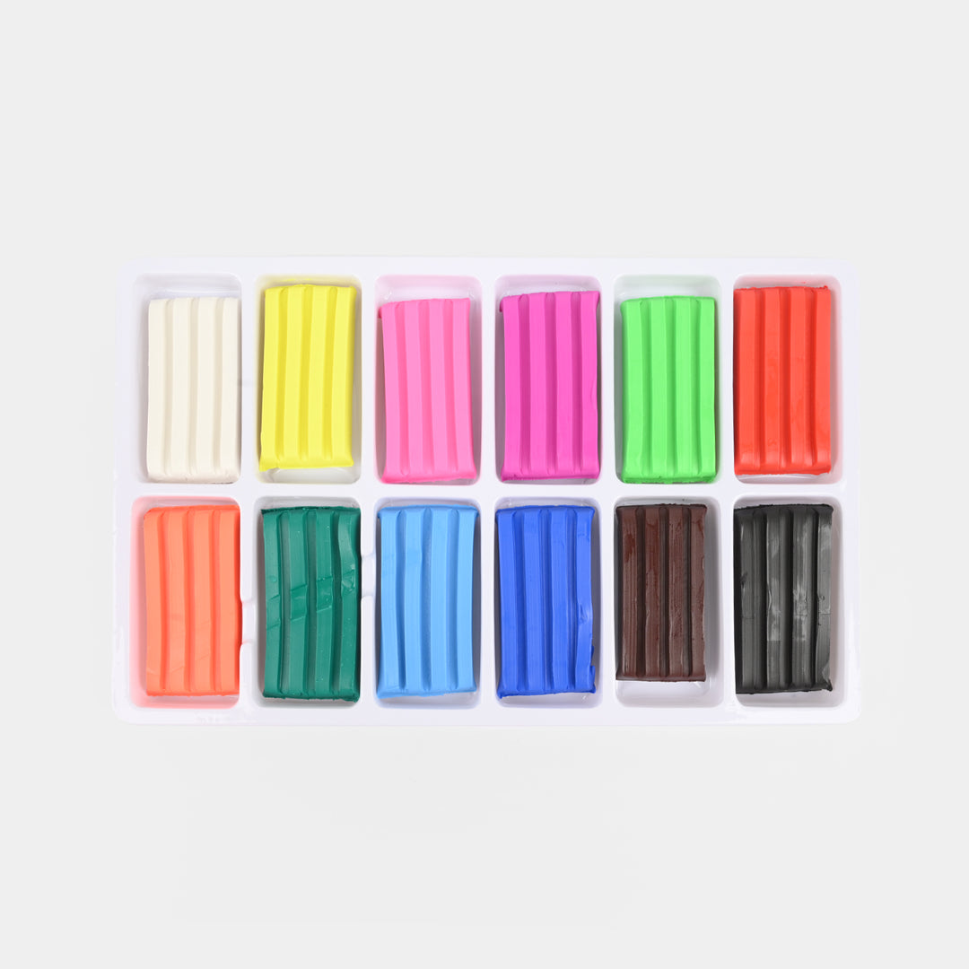 Kids Modeling Clay Craft Kit with Assorted Colors