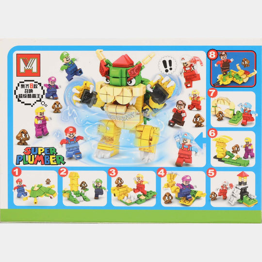 Super Plumber Building Block Set