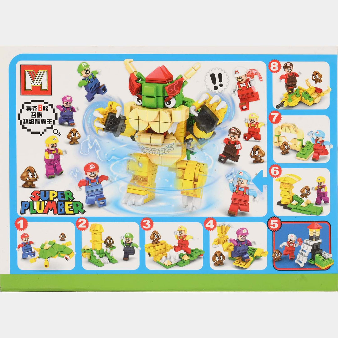 Super Plumber Building Block Set