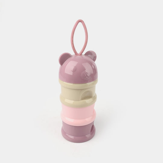 Portable Milk Powder Container 2029 Pink