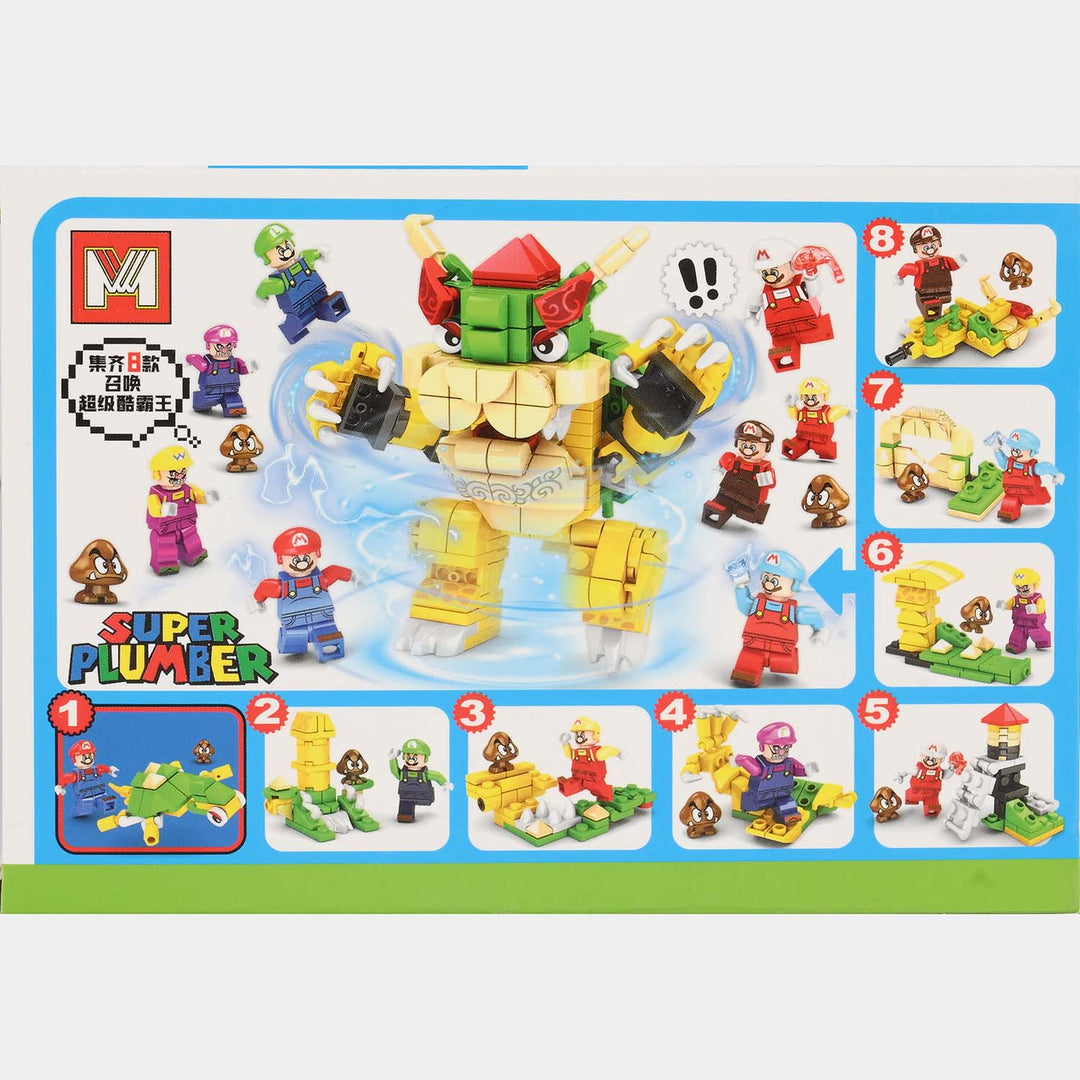 Super Plumber Building Block Set