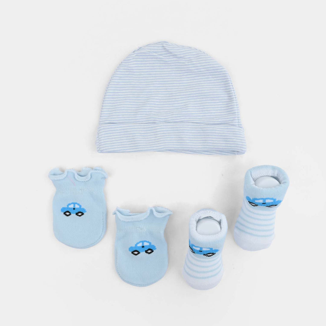 Newborn Cap Mittens & Socks Set