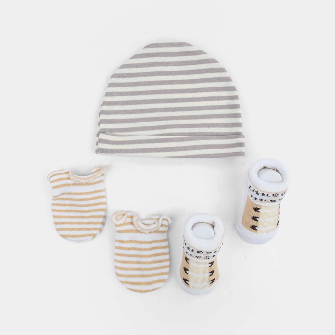 Newborn Cap Mittens & Socks Set