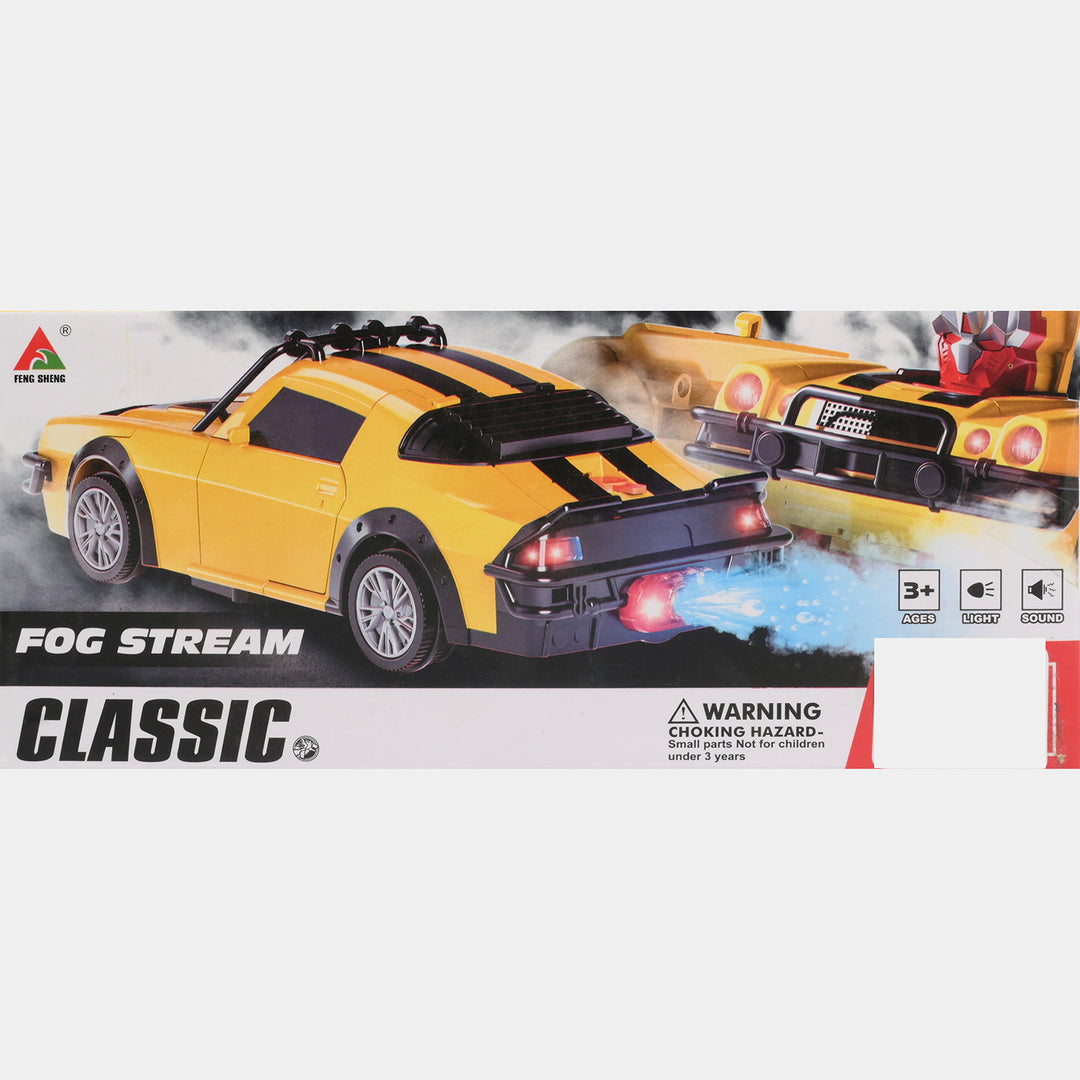 Electric Deformation Racing Car