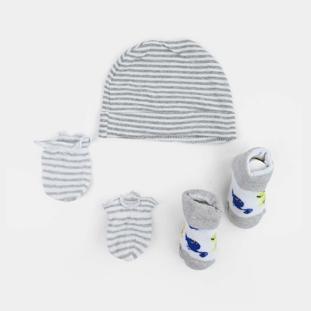Newborn Cap Mittens & Socks Set