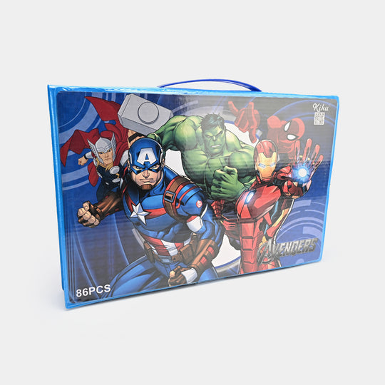 Character Color Kit 86PCs Set For kids