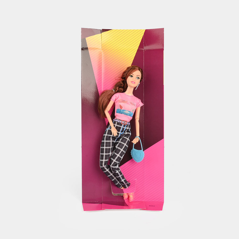 Fashion Girl Doll – Stylish 11.5" Poseable Doll