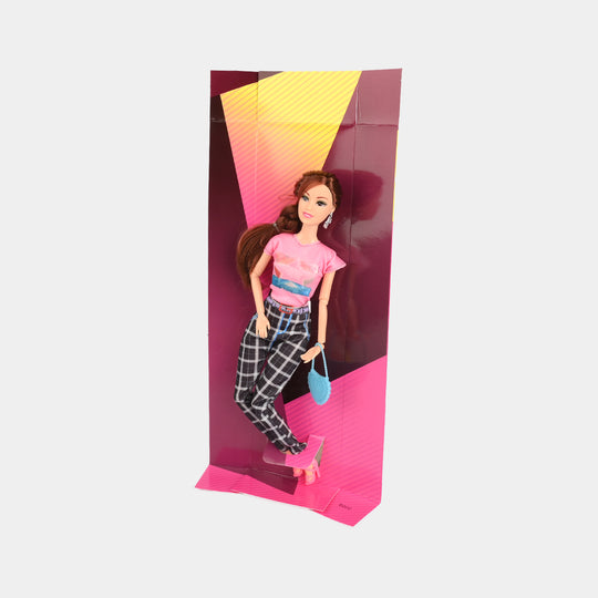 Fashion Girl Doll – Stylish 11.5" Poseable Doll