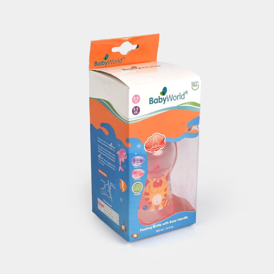 Feeding Bottle with Base Handle 5Oz 1208 Red