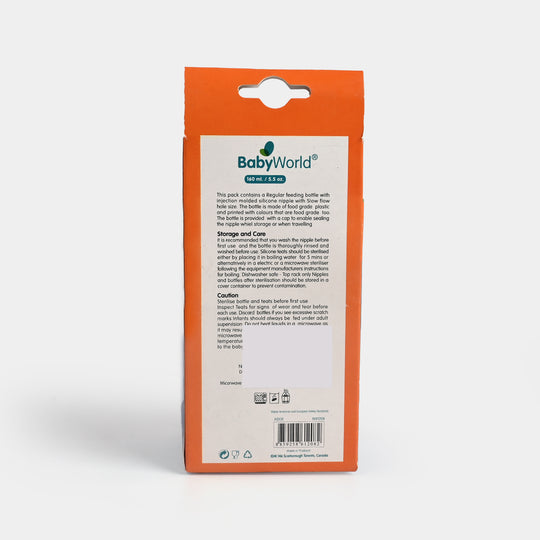Feeding Bottle with Base Handle 5Oz 1208 Red