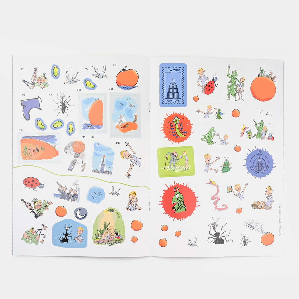 Story Book Roald Dahl's Sticker