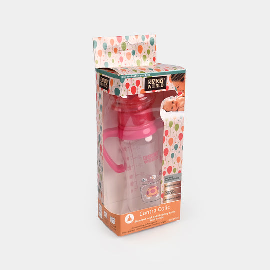 Standard Neck Bottle Rattle Cap 240ml | 2016 Pink