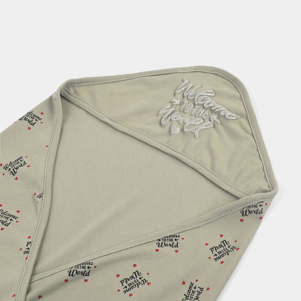 Baby Wrapping Sheet | Welcome to the World