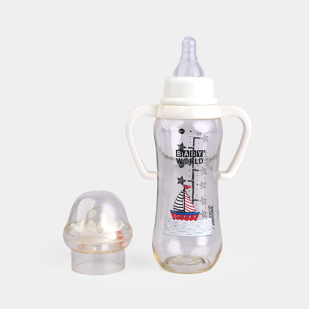 Standard Neck Bottle Rattle Cap 240ml | 2016 White