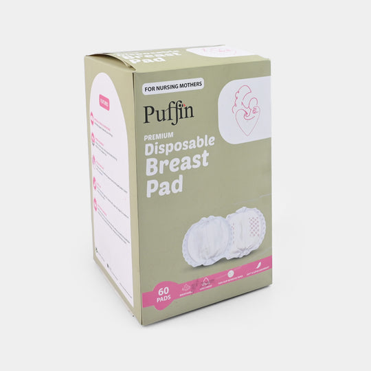 Puffin 60Pcs Disposable Breast/Nursing Pad