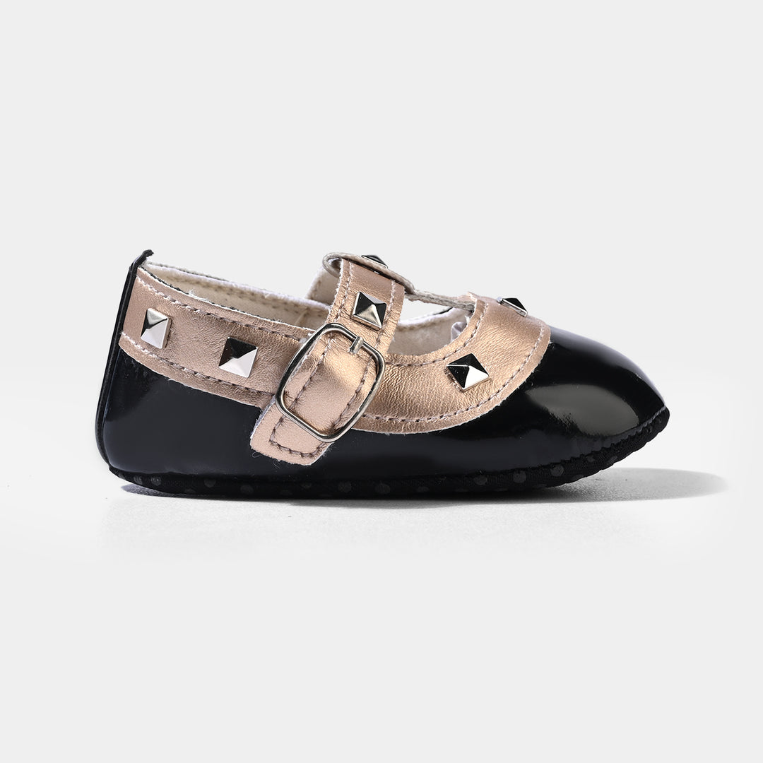 Girls Shoes E75-BLACK