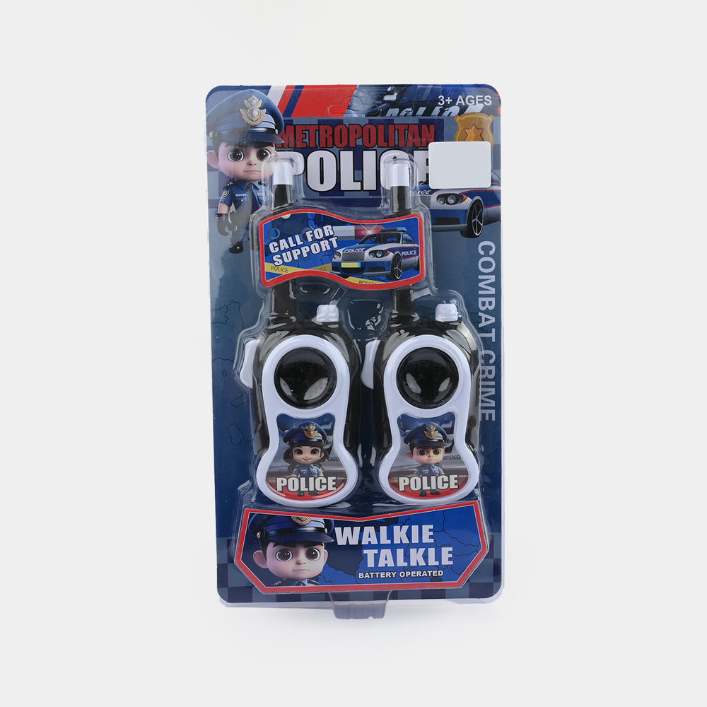 Police Walkie Talkie Toy Set