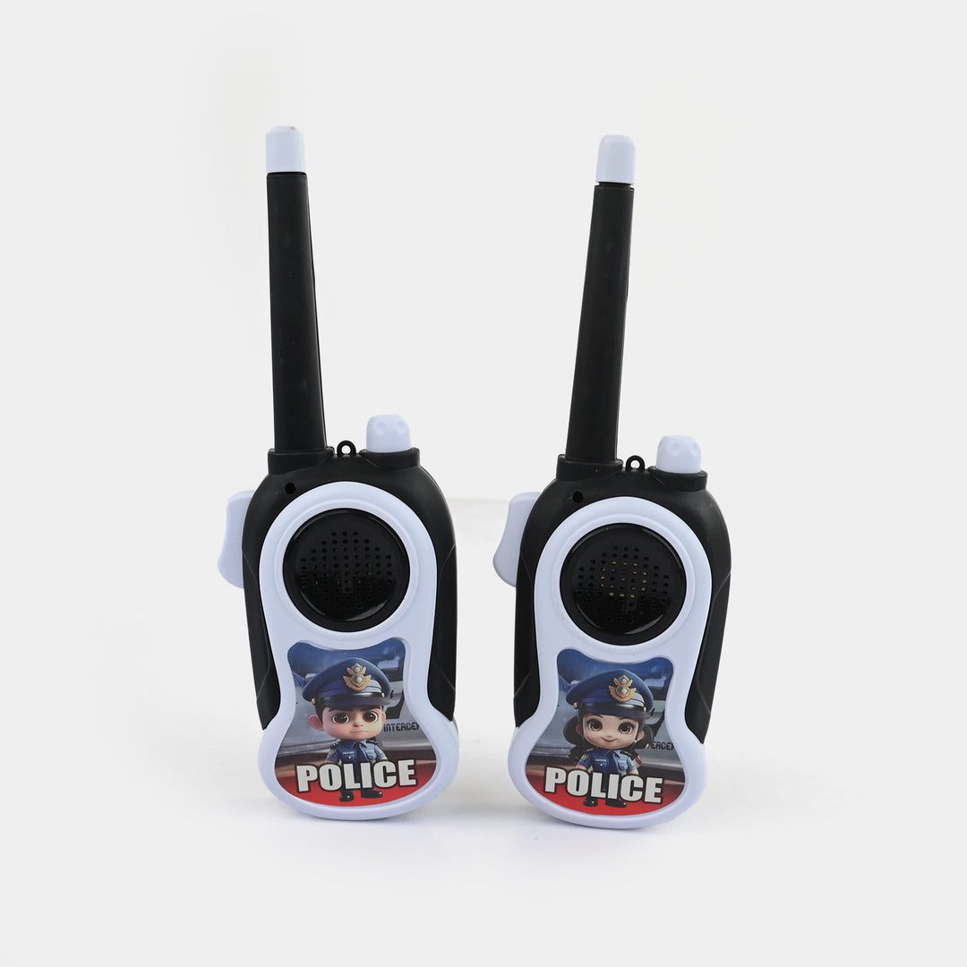 Police Walkie Talkie Toy Set