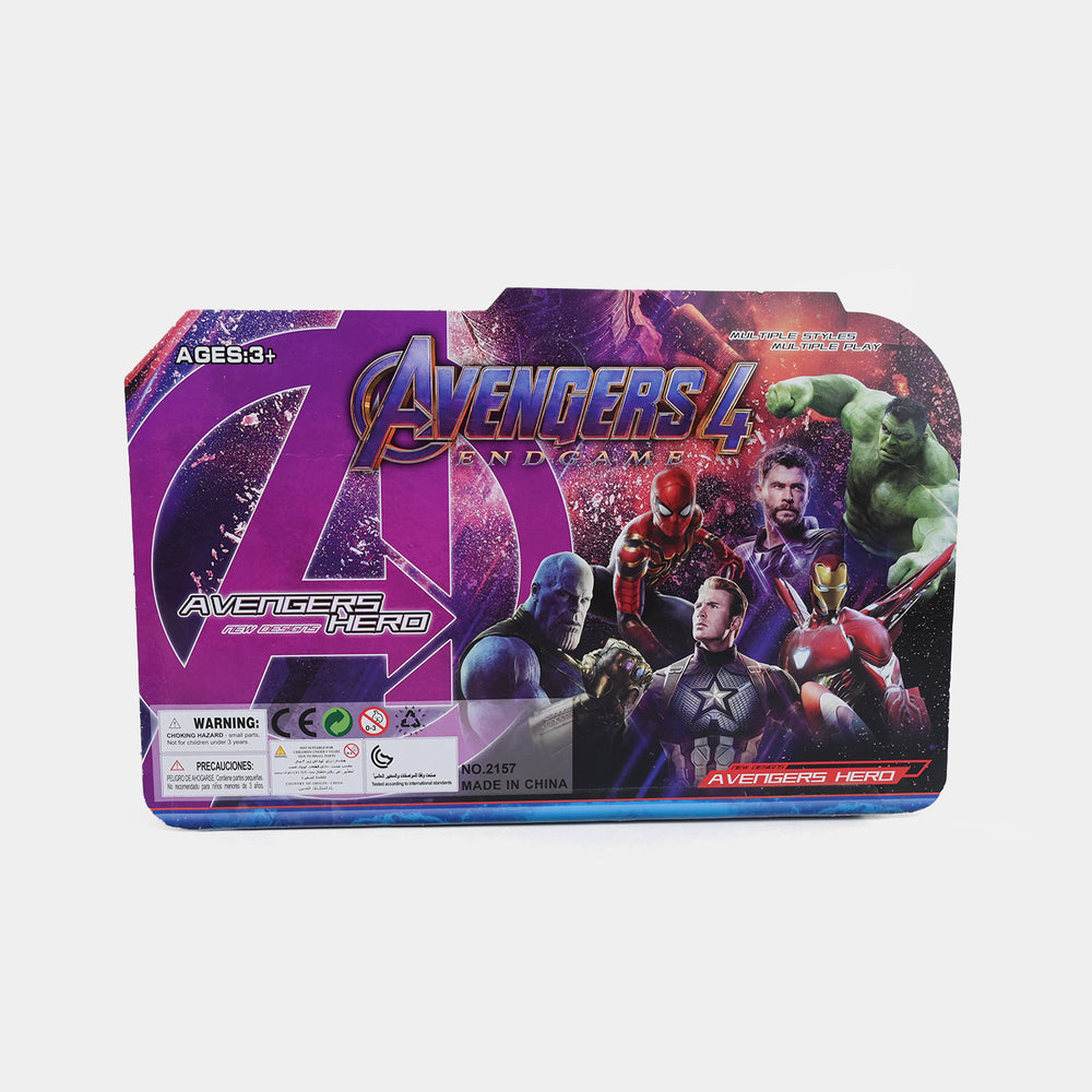 4 Super Hero Action Figure Set (3+ Years)