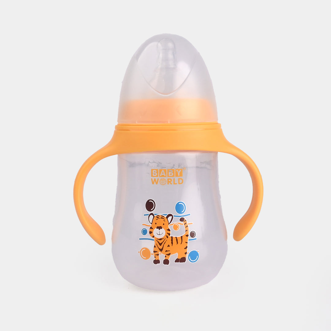 Wide Neck Bottle with Handle 240Ml | 2010 Yellow