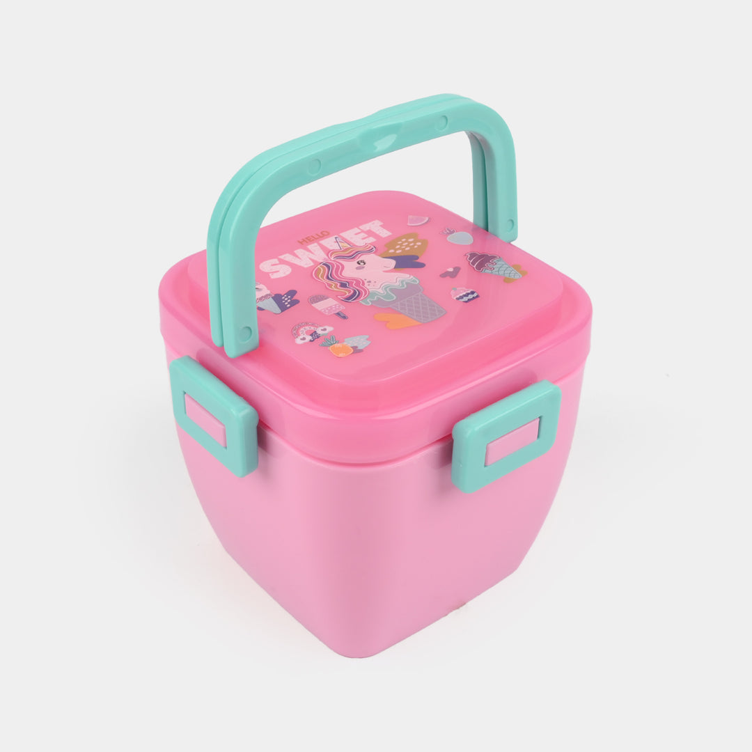 Plastic Lunch Box for Kids | 600Ml