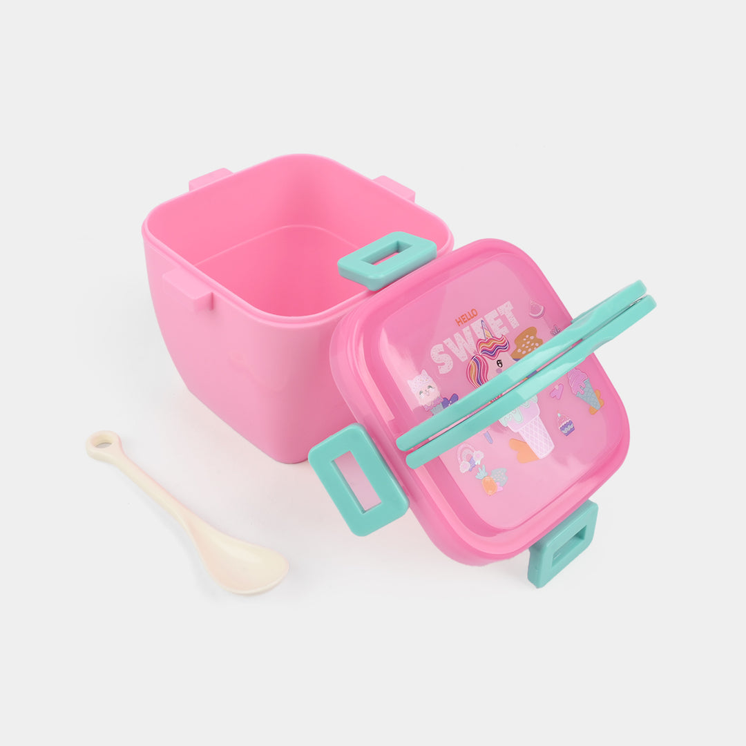 Plastic Lunch Box for Kids | 600Ml